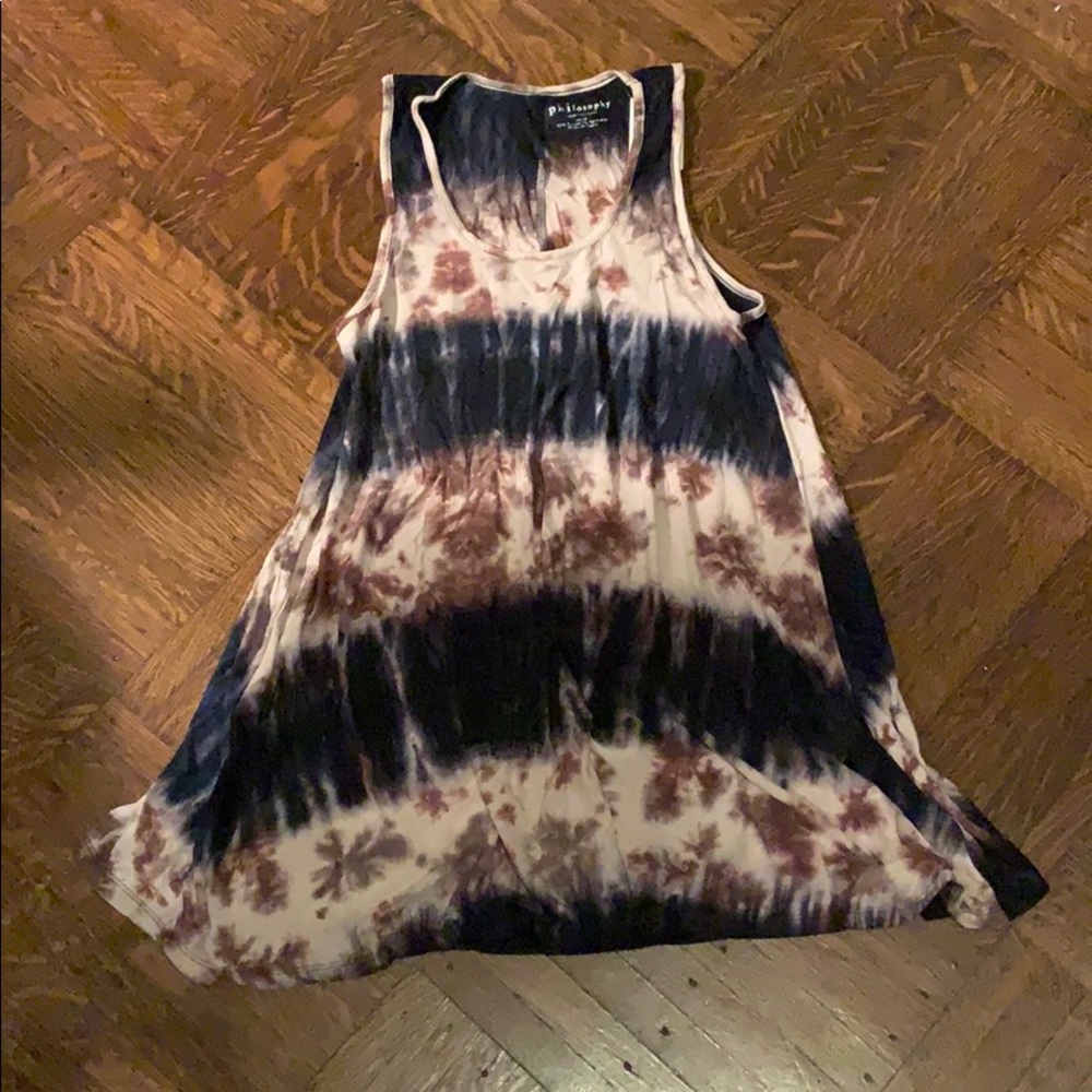 Tie dye Philosophy mini dress